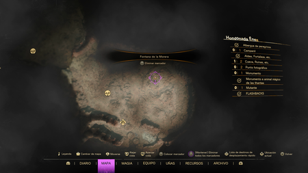 forspoken hechizo enraizar mapa