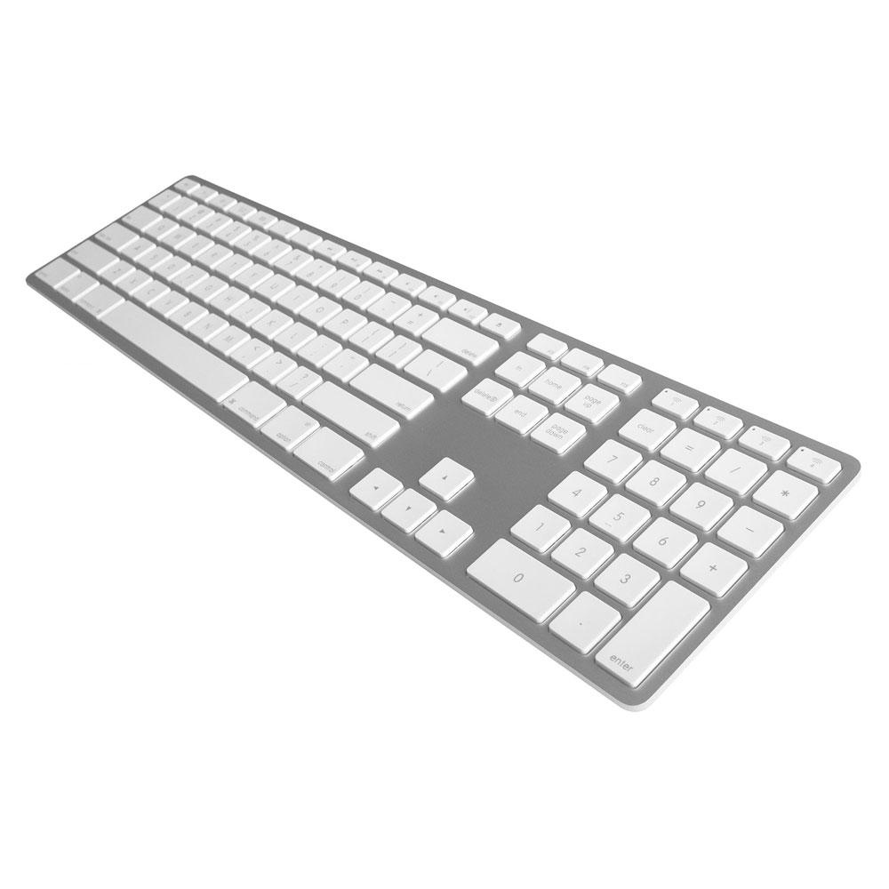 Matias Teclado Bluetooth Aluminio Numérico Español iOS y Mac Plata - FK418BTS-ES (05251)