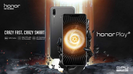 Móvil gaming Huawei Honor Play de 64GB, con pantalla de 6,3 pulgadas, por 275 euros en Amazon