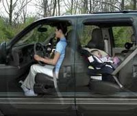 Cámara para vigilar a los niños dentro del coche
