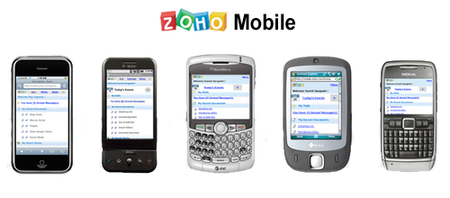 Zoho Mobile, versión para móviles de la suite de aplicaciones
