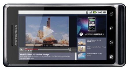 Motorola Milestone 2 se ha presentado oficialmente