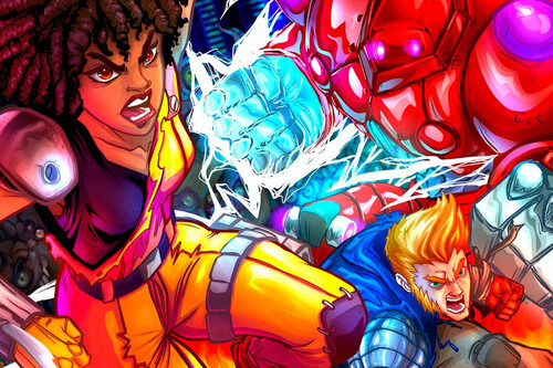 Es tan retro que hasta se ha estrenado en una máquina de hace 30 años. Si echas de menos los beat'em up que jugabas en salones recreativos, atento a Vengeance Hunters