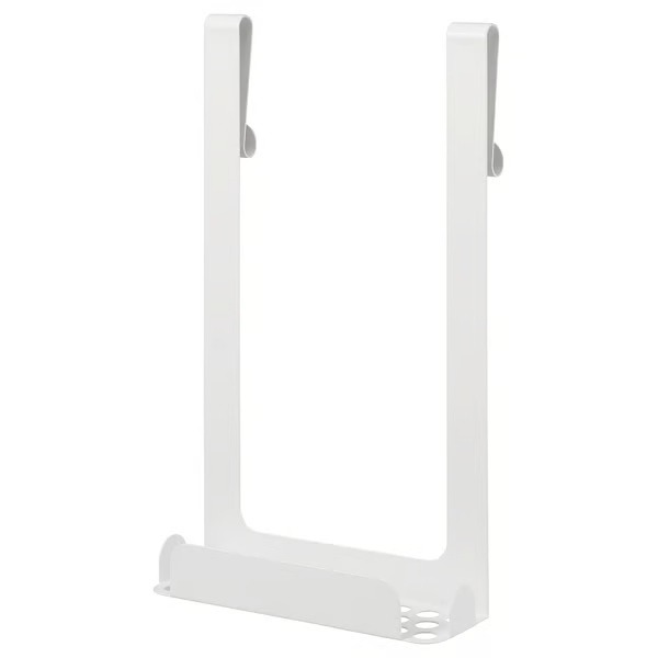 ENUDDEN
Balda de ducha colgante con ganchos, blanco,