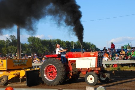 Tractor contaminante