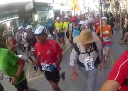 Super Paco, terminando ultramaratones a sus más de 70 años