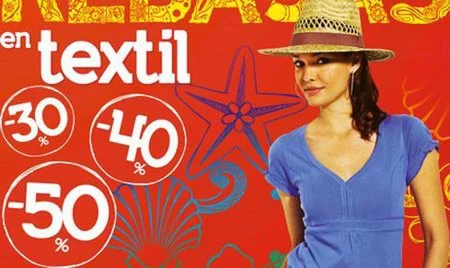 Alcampo ya tiene la sección textil de rebajas ¡de verano!