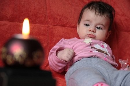 La foto de tu bebé: Daria desea Feliz Navidad