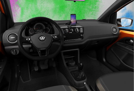 Volkswagen Up 2018 Tablero