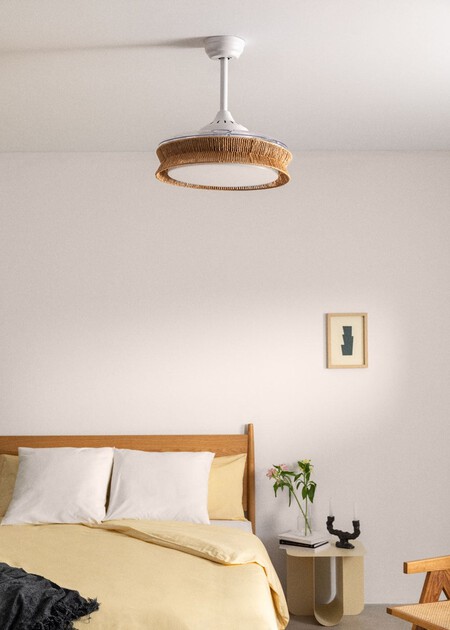 Ventilador Wind Clrear Rattan
