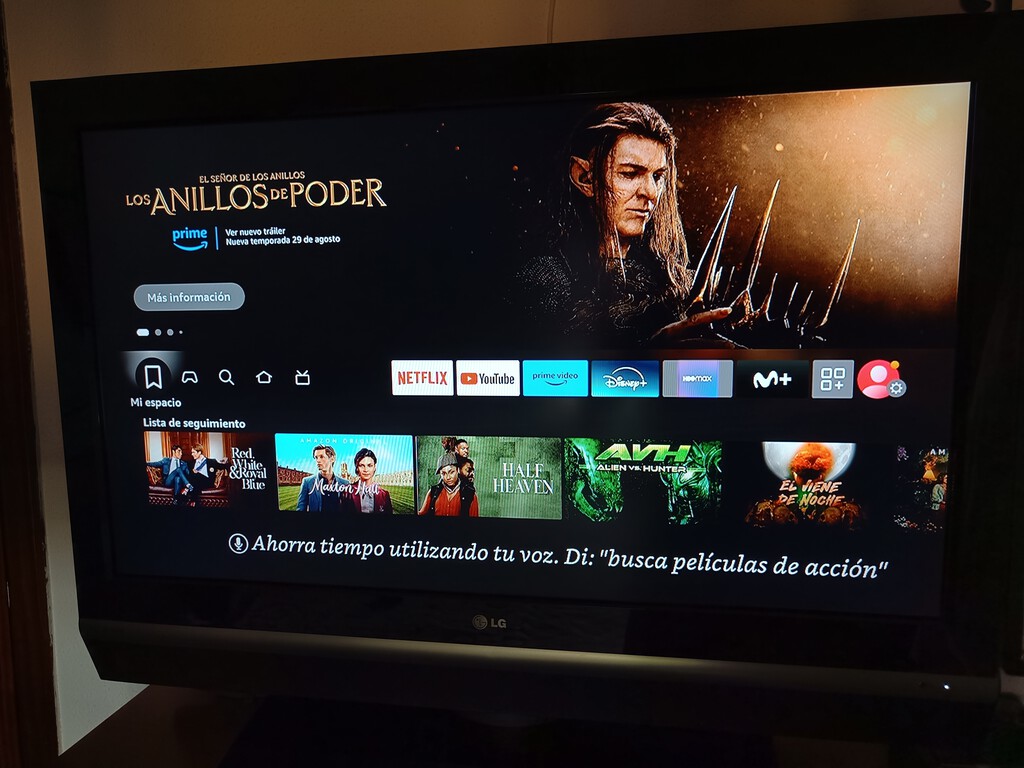 Tengo una tele "tonta" 1080p y me he decantado por un Fire TV Stick 4K Max para revivirla. La resolución es lo de menos 