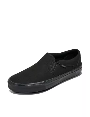 Vans Asher, Zapatillas Deportivas Hombre, Black and Black, 41 EU
