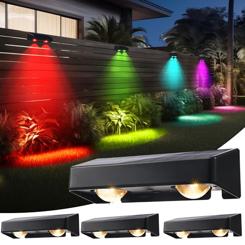 BrizLabs Luz Solar Jardin, 4 Piezas 