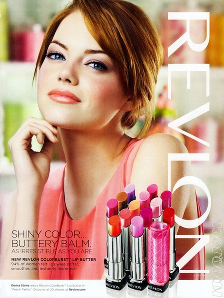 Emma Stone, hay que ver lo re-guapa que sale para Revlon