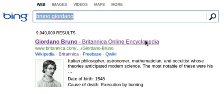 Bing comienza a ofrecer contenidos de la enciclopedia británica en sus búsquedas
