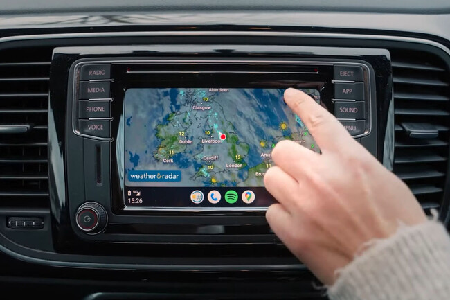 Weather Android Auto