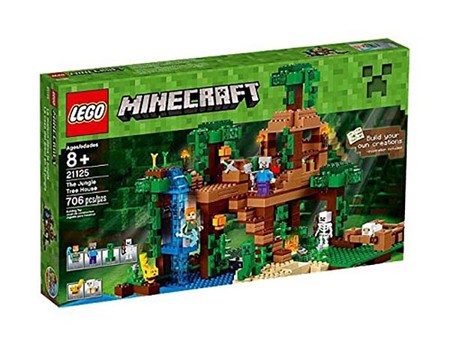 Lego Minecraft Arbol Jungla 3