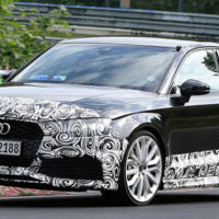 Mira cómo exprimen al rojo vivo los frenos del Audi RS3 Sedan en el Nürburgring