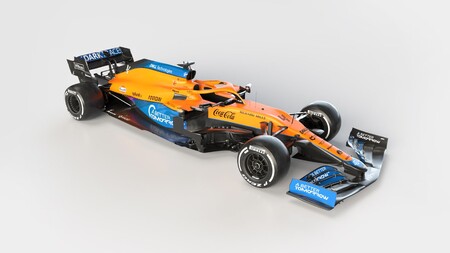 Primer coche para la Fórmula 1 2021: McLaren mantiene el naranja en su vuelta con Mercedes y luce a Daniel Ricciardo