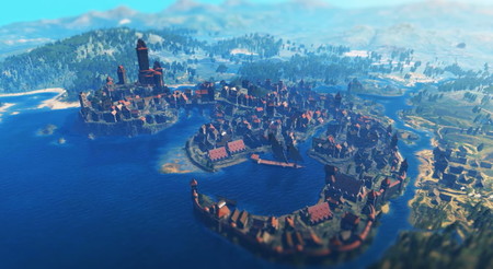 Fantasea con The Witcher 3: SimCity Edition, un crossover imposible en forma de vídeo relajante