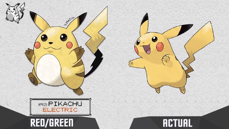 El fascinante cambio de Pikachu y compañía desde los píxeles de Game Boy a su diseño actual