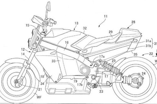 La moto de hidrógeno está aún más cerca de ser real: se ha filtrado una segunda patente de Honda