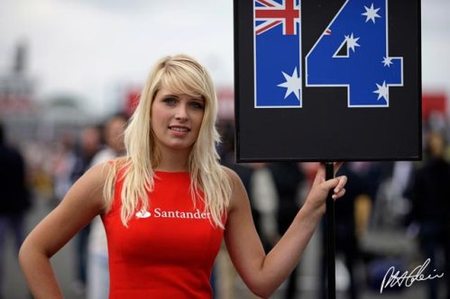 La pitbabe de Mark Webber