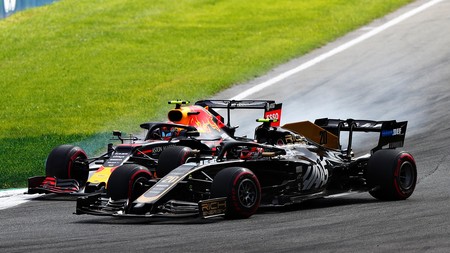 Albon Magnussen Monza F1 2019