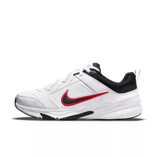 Nike Hombre Zapatillas de Deporte, Blanco White University Red Black, 44 EU
