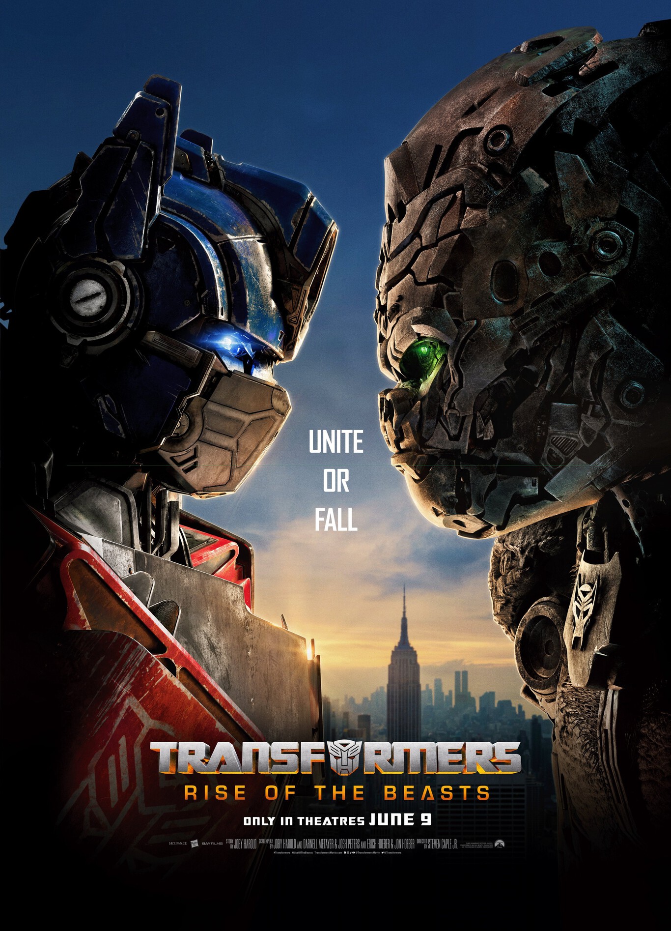 Transformers 7 El Despertar de las bestias fecha de estreno, tráiler