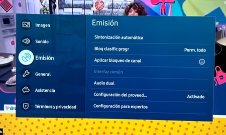 Así hice la resintonización manual en un televisor Samsung