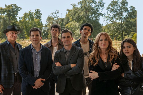 'Ahora me ves 3' no engaña a nadie. La 'Ocean's' con magos entretiene con su nuevo truco mientras presenta a la siguiente generación