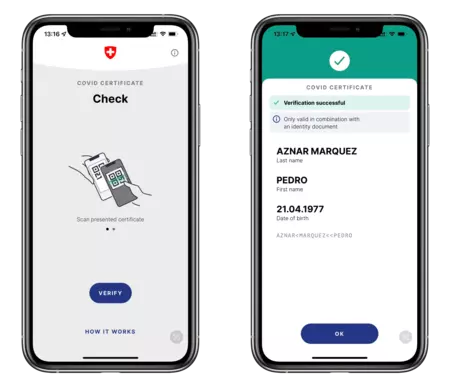 証明書の検証は 2 つの手順で完了します。