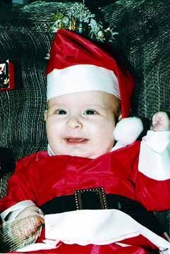 La foto de tu bebé: mi primera Navidad