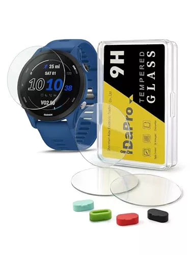 iDaPro Protector de pantalla para Garmin Forerunner 255/255 Music 46mm