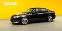Un Saab 9-3 Sedan Aero, el primero de la nueva era que comenzó ayer