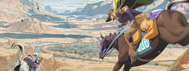 'JoJo's Bizarre Adventure' regresa por todo lo alto. El anime de 'Steel Ball Run' ya está en Netflix y es una fantasía western que engancha desde el primer minuto 