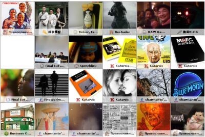 Bloglines Image Wall