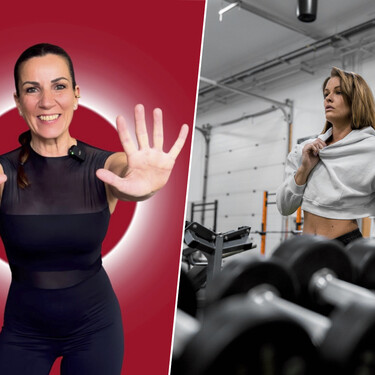 Leticia Pelegrin, entrenadora personal: "Si no quieres caminar ni correr, puedes empujar la pared como si hicieras una flexión para trabajar brazos y pecho" 