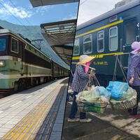 Os trens mais importantes da China não viajam a 300 km/h: viajam a 40 km/h, ligam aldeias e transportam galinhas como passageiros 