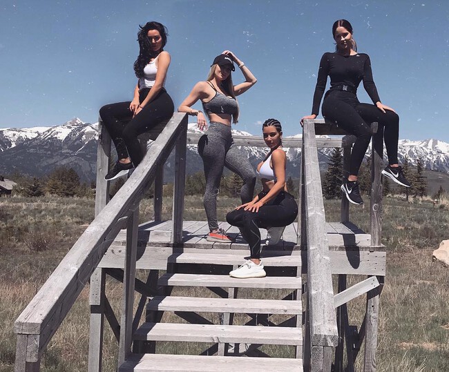 Kimkardashian entrenamiento