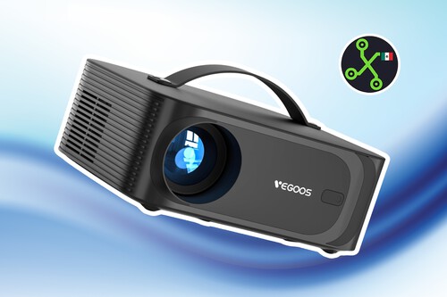Mini Proyector Portatil Vegoos Amazon Oferta Descuento Netflix