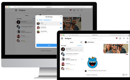 Instagram ya permite enviar mensajes directos desde la web: un paso más para dejar de depender del smartphone