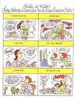 Un toque de humor: seis cosas que no te deja hacer un bebé