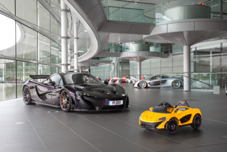 McLaren presenta un P1 totalmente eléctrico... que no puedes conducir si mides más de un metro