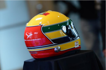Simon Pagenaud lucirá un casco en homenaje a Ayrton Senna en las 500 Millas de Indianápolis