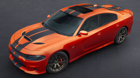 Dodge Charger Challenger Srt Mango Orange 2016 4