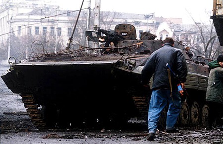 Evstafiev Chechnya Burned