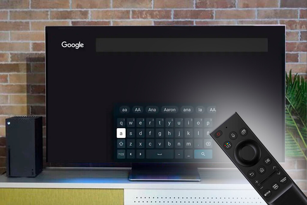 El teclado perfecto para escribir en tu tele Samsung existe y lo tienes en el móvil aunque tiene un pero 