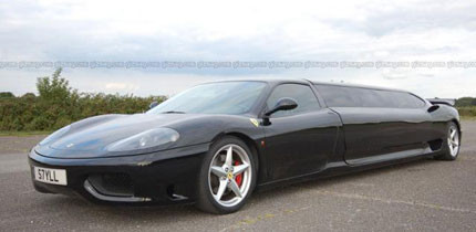 Ferrari quiere demandar al creador del 360 limusina